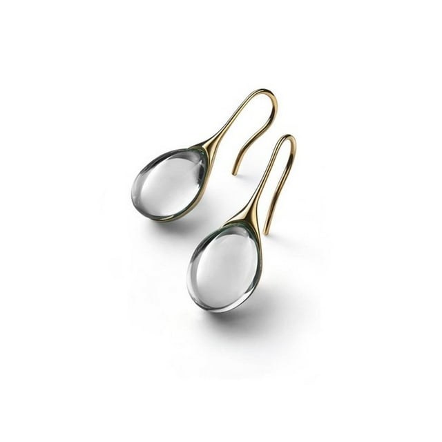 Bamboohart Earrings Geometric Waterdrop Design Piercing Earring Lightweight Alloy Material Aretes De Mujer Style3