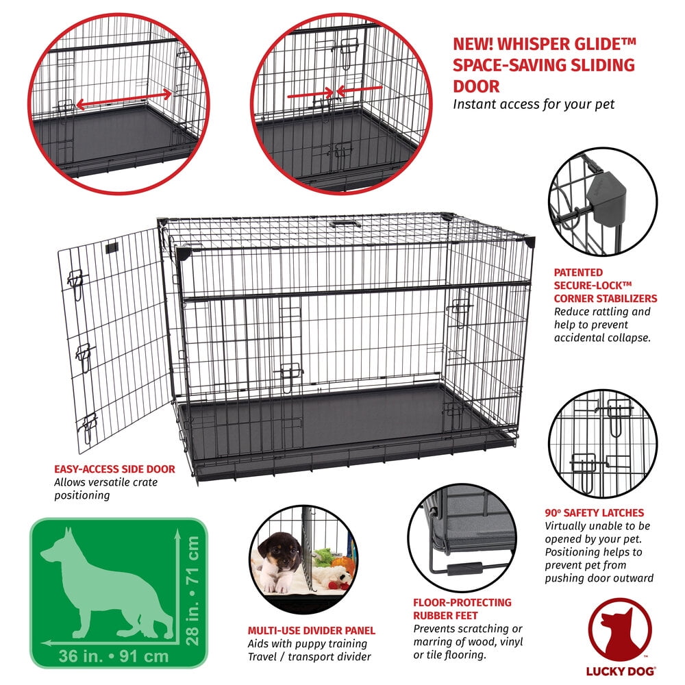 lucky dog crate