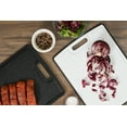 thumbnail image 4 of Dexas PolyDuo 8.5" x 11" Dual Sided Reversible Kitchen Cutting Board with Non-Slip Grip Edge, 4 of 9