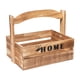 thumbnail image 1 of Cesta de madera para frutas, cesta para guardar frutas y verduras, cesta para pan, cesta decorativa para frutas. Marrón, 1 of 9