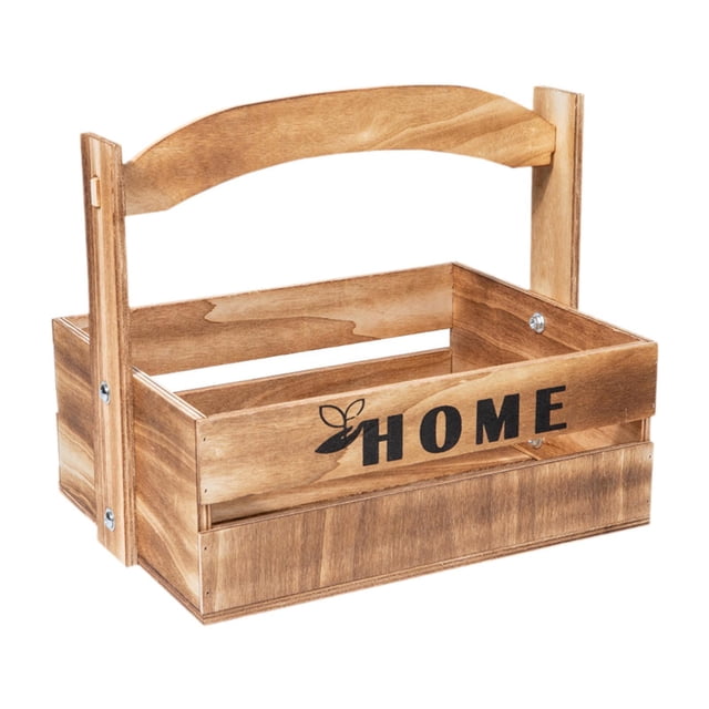 Cesta de frutas de madera Cesta de frutas decorativa Cesta de almacenamiento moderna Cesta para servir frutas Marrón