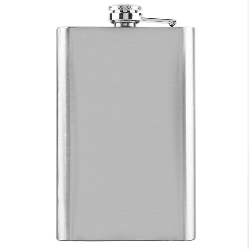 Mgaxyff Stainless Steel Flask Pocket Bottle for Whiskey Liquor Wine