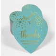 thumbnail image 2 of Inkdotpot Real Gold Foil Thanks For Celebrating The Bride To Be Bridal Shower Tags Favor Hang Paper Tags 50 Pieces, 2 of 6