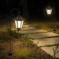 thumbnail image 2 of Muyoka Gancho colgante Linterna IP65 Impermeable Hexágono Paisaje Gancho Luz Auto ENCENDIDO / APAGADO Lámpara de gancho de pastor solar con luz cálida / blanca Lámpara de estaca solar para patio Céspe Muyoka Hogar, 2 of 7