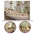 thumbnail image 5 of Rupoun Wooden Model Ships DIY Assembly Classic Sailing Boat Decor Model Kit 1:200 Scale Ship Craft for Teens and Adults 14 Years and Older, 5 of 5