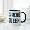 thumbnail image 4 of CafePress - Cardio Queen Pattern - 11 oz Ceramic Mug - Novelty Coffee Tea Cup, 4 of 4