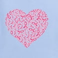 thumbnail image 5 of Wild Bobby, Pink Ribbon Heart, Breast Cancer Awareness, Women Graphic Tee, Light Blue, XX-Large, 5 of 5