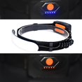 thumbnail image 4 of Linterna frontal LED recargable por USB, 3 modos Linterna frontal impermeable Cómoda luz frontal para , caminar, acampar, leer, ir de excursión 5000 mAh DYNWAVEMX Faro al aire libre, 4 of 8