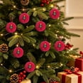 thumbnail image 5 of Eolstice Santa Snowman Ornaments Set, Faux Ball Hanging Mini Baubles for Christmas Tree Wreath, Cute Home Decoration, Indoor Holiday Decor Gift, 5 of 7