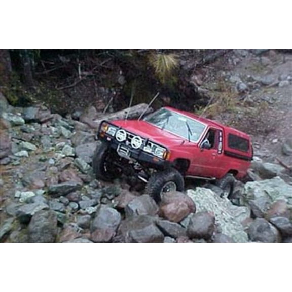 Arb 4X4 Accessories 3414090 Front Deluxe Bull Bar Winch Mount Bumper Fits select: 1984 TOYOTA PICKUP, 1984-1985 TOYOTA 4RUNNER