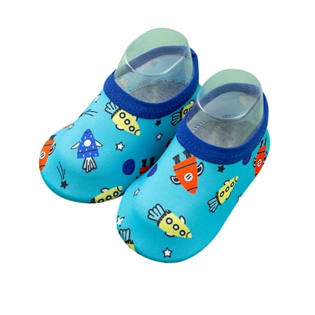 

〖TOTO〗Toddler Shoes 1-4Y Baby Kids Boys Girls Animal Prints Cartoon Breathable The Floor Socks Barefoot Aqua Socks Non-Slip Shoes Toddler Shoes