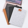thumbnail image 3 of Ultra Thin Professional Portable Fashion Laptop Bag Wool Felt Sleeve Case Computer Cover LIGHT GREY 11 INCH, 3 of 8