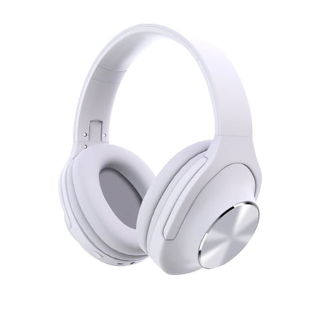 Dezsed Bluetooth Headphones Clearance Headphones Wireless Bluetooth Headset Subwoofer Bluetooth 5.0 Mobile Computer Game Music Sports Game Headphones White White