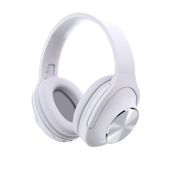 Active Noise Cancelling Headphones, Wireless Over Ear Bluetooth Headphones, 3EQ Modes via Button, 60H Playtime Lightweight Folding Stereo Bass Headset with Mic, for Travel Home