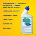 thumbnail image 5 of Zep Ring Master All-Purpose Bathroom Cleaner - 32 oz (Case of 12) 184611 - For Your Shower, Toilet Bowl, And Urinals to Deodorize, Clean and Descale, 5 of 7