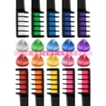 thumbnail image 3 of Tiza para el cabello de 10 colores para niñas y niños, tinte temporal brillante para el cabello, regalos de Pascua para niñas de edad, peine de tiza para el cabello lavable, 3 of 5