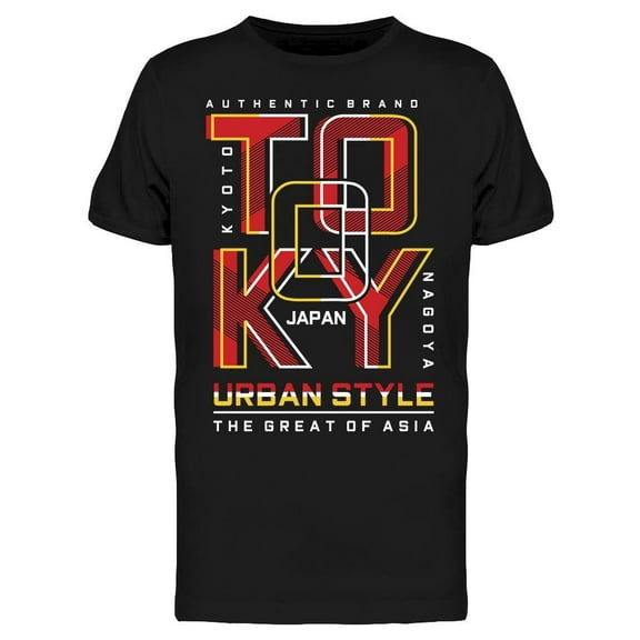 Tokyo, Urban Style T-Shirt Men -Image by Shutterstock, Male XX-Large
