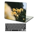thumbnail image 4 of KSK KAISHEK Protective Case Hard Cover Compatible with 2022/2021/2020/2019/2018 Released MacBook Air 13 inchs with Touch ID Model: A2337 m1 A2179 A1932 Rose series 0022 + Black Keyboard Cover, 4 of 5