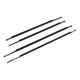 thumbnail image 2 of 75720-47010, Moldura Para Ventana De Coche, 4 Piezas, A Prueba De Hojas Delanteras Y Traseras, Alta Estabilidad Para Prius 2010 A 2015, 2 of 7