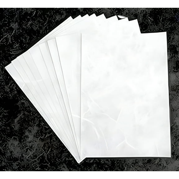 European Excellency 8.5" 11" White Rice Paper 35GSM 10 Sheets