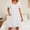 🔥 White, variant on Sentmoon Prom Dresses for Women Modest Dress Summer 2026 Solid Color Short Sleeve Square Neck Pleated Loose Fit Tunic Dress with Pockets for Festival and Music Event S-XXL