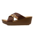 thumbnail image 2 of Sandalias para Mujer Jema 1158 cafe 24, 2 of 4