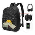 thumbnail image 2 of Adventure Time 17 Inch Travel Backpack Casual Laptop Backpack With Usb Charging Port Daypack Bookbags, 2 of 8
