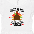 thumbnail image 4 of Inktastic Thanksgiving Funny Kids Turkey Girls Baby Dress, 4 of 5