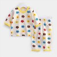 thumbnail image 2 of TOWED22 Infant Toddler Baby Girl Boy 2 Piece Long Sleeve T Shirt and Stretch Pants Set Cartoon Print Fall Winter Clothes Outfits Clothing(Yellow,3-4 Y), 2 of 4