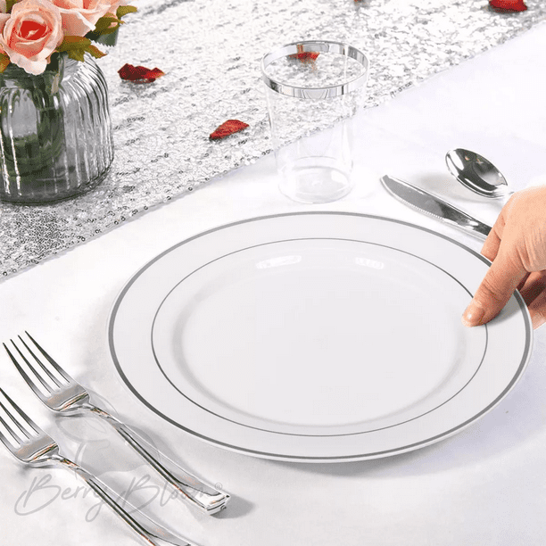 Platos desechables elegantes walmart sale