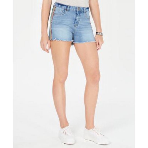 Dollhouse Juniors Rainbow-Stripe High-R Midtown Blue 13