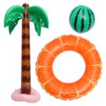 thumbnail image 1 of 1Set PVC Decoraciones de fiesta hawaianas Propiedades para la decoración Ring de natación, 1 of 5