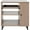 Gray, variant on Gator GFW-ELITESIDECAR Elite Furniture Series Rolling Rack Sidecar Cabinet with Configurable Rack Space & Shelving Gray