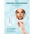 thumbnail image 4 of Espejo de Mano Macaki Doble Cara 1X/15X Acrílico 21x11 cm, 4 of 7