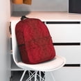 thumbnail image 3 of Easygdp Vintage Burgundy Mochila Ligera de 15 Pulgadas para Estudiantes, Mochila Cómoda para la Escuela y Viajes, Correas Ajustables, 3 of 6
