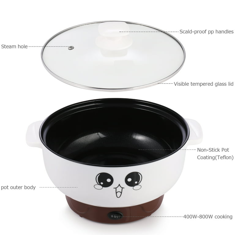 Glass Cooking Soup Pot With Lid Japanese Kitchen Cookware Set Nonstick  Frying Pan Transparent Household Heat Resistant Hot Pot - Electric Skillet  - AliExpress
