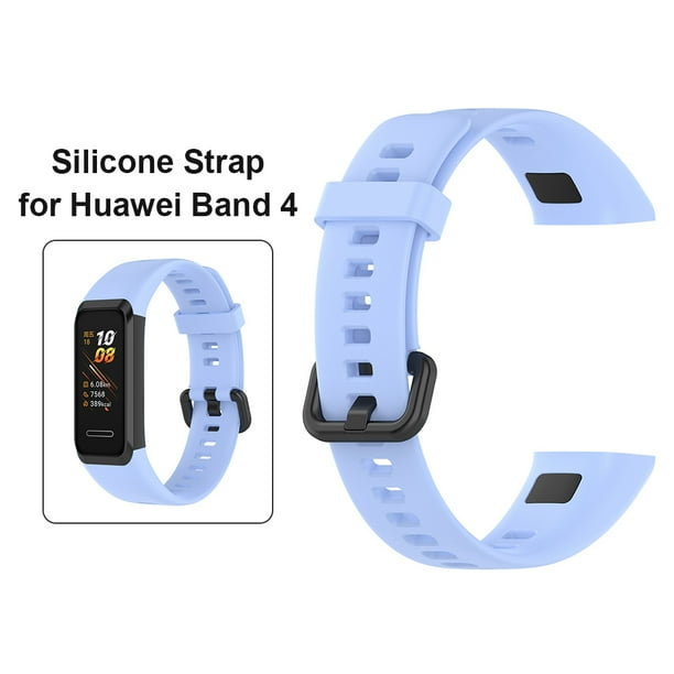 Correa de silicona para pulsera para Huawei Band 4 Honor Band 5i azul claro Bodega Aurrera en linea