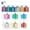 Multicolor, variant on Neoyler 6 Pack Christmas Tree Ornaments White Christmas Lights Lights Exquisite Painted Hanging Balls Festive Indoor Decorations Suitable Tree Wall Table Decor 9.1In Gold
