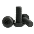 thumbnail image 2 of 10pcs Black Nylon Round head screw and nut set M8x50mm, 2 of 5
