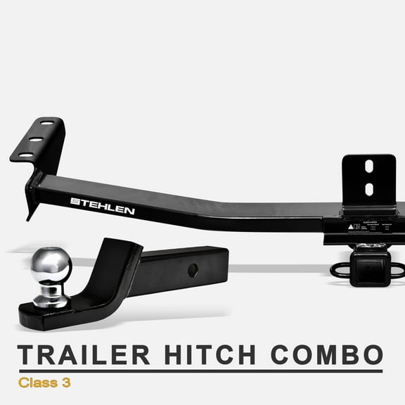 Stehlen 733469492269 Class 3 Trailer Hitch Receiver 2" with Loaded Ball Mount For 2003-2008 Honda Pilot / 2001-2006 Acura MDX