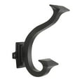 thumbnail image 1 of Hickory Hardware P2155-10B Double Coat Hook, 0.875-Inch, Oil Rubbed Bronze, 1 of 2