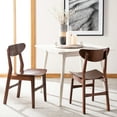 thumbnail image 2 of SAFAVIEH Lucca Retro Farmhouse Dining Chair, Cherry, Set of 2, 2 of 14