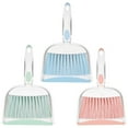 thumbnail image 3 of 3 Set Mini Dustpan and Brush Set Portable Table Top Cleaning Brush and Dustpan Set Dining Table Crumb Sweeper with Soft Bristles Multipurpose Desktop Keyboard Cleaning Tools for Home, 3 of 11