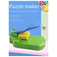 thumbnail image 2 of Jigsaw Puzzle Making Machine, Picture Cutting Jigsaw Puzzle Making Machine, Handmade Jigsaw Puzzle Green, 2 of 6
