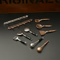 thumbnail image 6 of SPRING PARK 5Pcs Kitchen Dollhouse Miniature Spoon Shovel Cookware Tools DIY Accessories Kit, 6 of 7