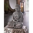 thumbnail image 2 of Accent Plus Meditating Buddha Statue 8.5x7x11.5, 2 of 2