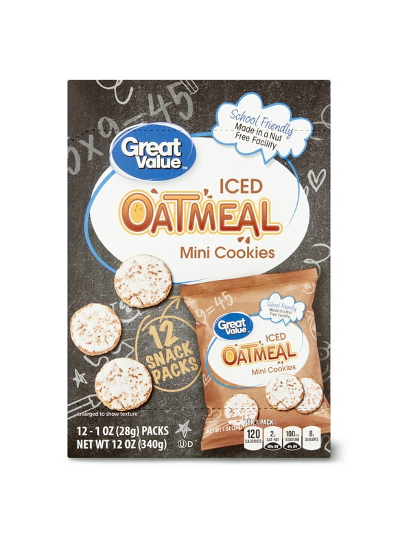 Great Value Oatmeal Cookies in Cookies
