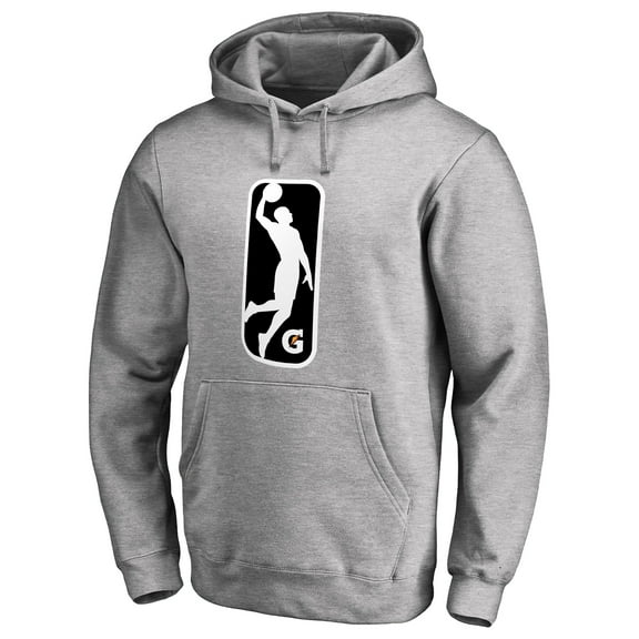 Men's Heather Gray NBA G League Primary Logo Pullover Hoodie