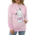 thumbnail image 3 of Pochacco Hoodie 3D Print Pullover Hooded Long Sleeve Sweatshirts Tops Blouse with Pocket for Mens Womens, 3 of 6