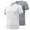 Gray 1, variant on cfhntfmh 2 Pack Workout Mens Shirts Quick dry Causal Work Gym Athletic T Shirt Breathable Short Sleeve for Running